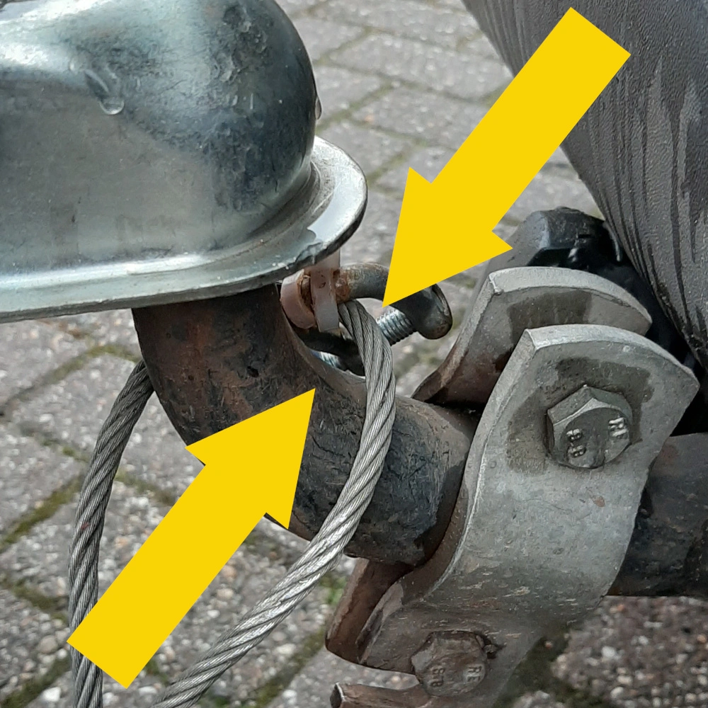 Kabel <strong>ALLEEN</strong> om de trekhaak?