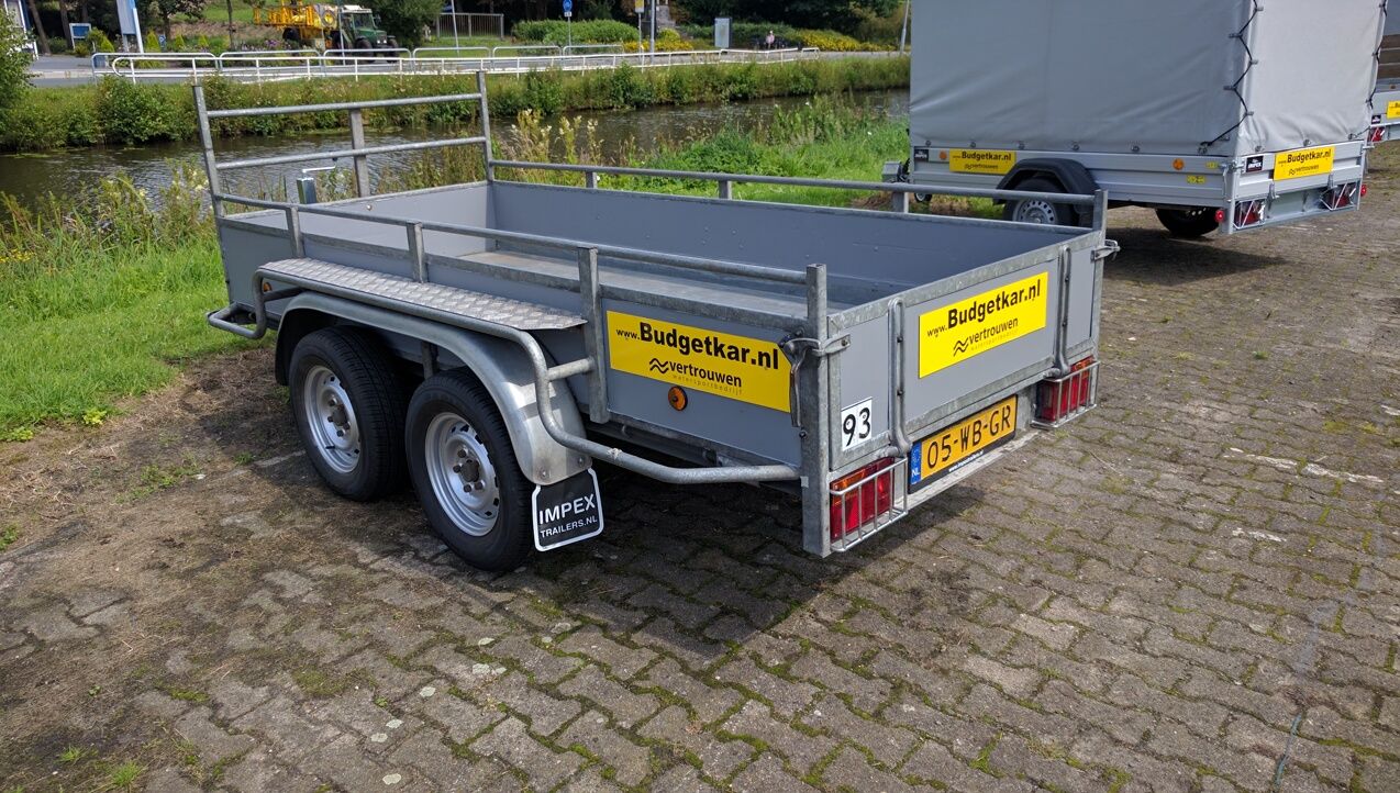 Open aanhanger groot